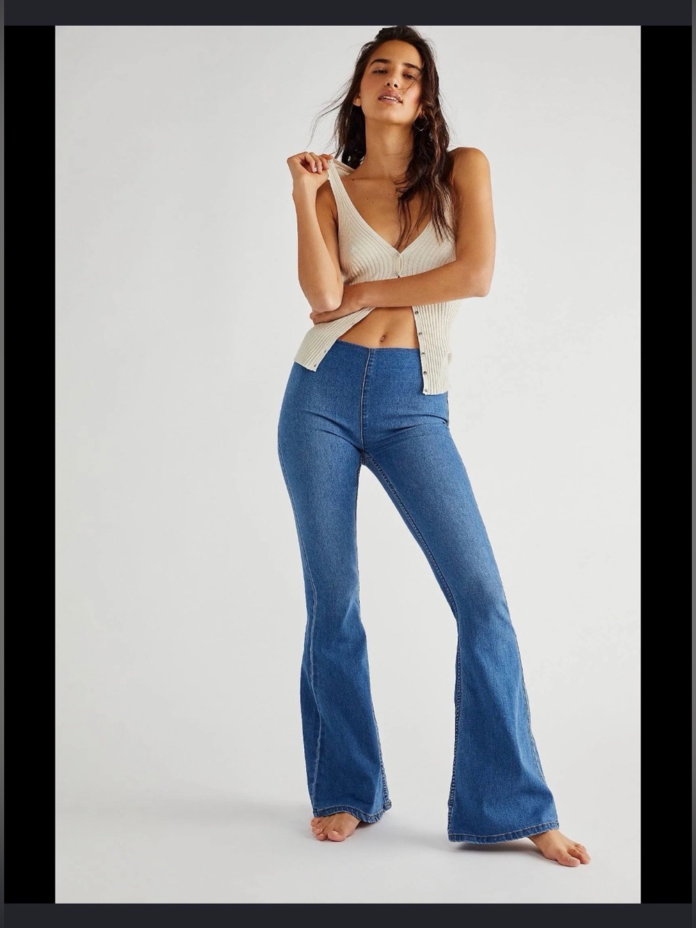 NWOT Free People Penny Pull On jeans 🔥